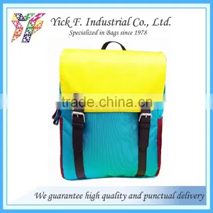 High Quality Bright Colors Fashionable Polyester Backpack thumbnail-1