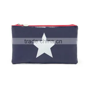 Stock Coin Purse Lips Printed Zip Nostalgic Small Money Bags Small Cosmetic Bag for Purse thumbnail-3
