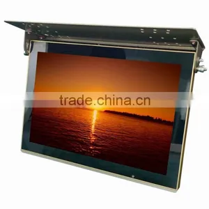 17 Inch TFT LCD Wifi Modem Bus LCD Advertising With Infrared IR Multi Touch Screen thumbnail-3