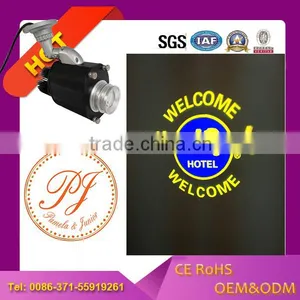 2016 Middle Promotion Led Logo Gobo Projector for Wedding Decor Advertising or Sign thumbnail-1
