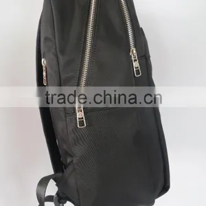 Fashion Urban Waterproof Nylon Material Black Men Backpack thumbnail-3