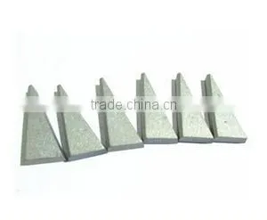 Triangle Tungsten Carbide Wear Strip , Carbide Brazing Strip for Wood Cutting thumbnail-1