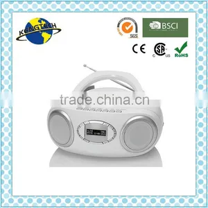 DAB+ Radio CD Boombox Dot Matrix Display Foldable Handle thumbnail-1