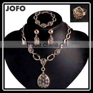 Dubai Gold Body Jewelry Set Factory Direct Price Wholesale For Ladies Set Jewelry thumbnail-1