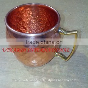 Bar Wares/Beer Copper Mug/Bar Drinkware/Beer Mug/Beer Drinking Mug/Bar Mug thumbnail-2