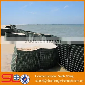High Quality Galvanized Wall Pocket Hesco Baskets for Sale thumbnail-6
