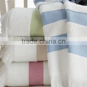 Wholesale Cotton Beach Towel Customized Towel Withtassel Fringe thumbnail-2