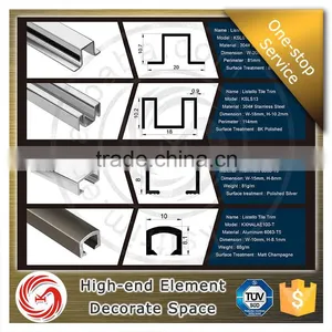 KSL BIG SALE KSL 8mm Polished Chrome Tile Trim thumbnail-6