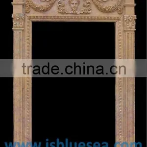 Natural Stone Carved Interior Decorative Door Frame thumbnail-1
