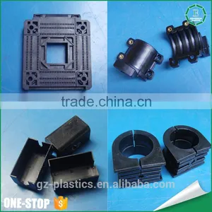 High Technology Factory Injection Molding Products Custom Black Nylon Injection Plastic Parts thumbnail-1