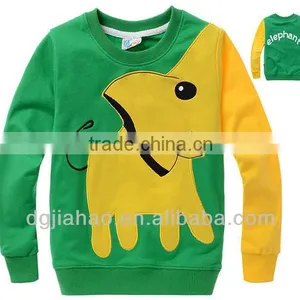 Round Neck Cotton Long Sleeve Cotton t Shirt With Printing Quality Choice thumbnail-1