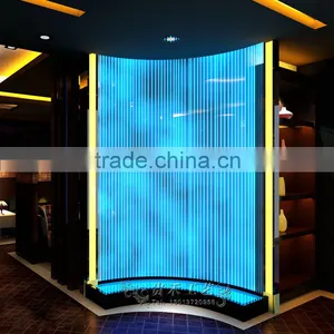 Clear Acrylic Glass Water Bubble Wall With Changeable Color Quality Choice thumbnail-4