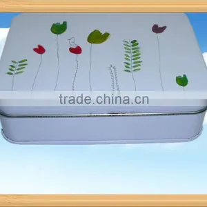Pretty Cookie/Candy Tin, Made of Food Grade Tinplate With CMYK Printing thumbnail-1