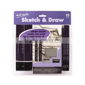 Best Packing Professional 18pcs Sketch & Draw Set thumbnail-2