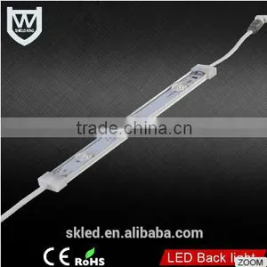 High Brightness Good Price Decorative Aluminum LED BackLight DC24V 3W LED Rigid Strips for Double and Single Side Light Box thumbnail-1