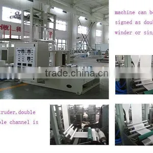 2015 Hot Sale CE Standard Typical Full Automatic pe Film Blowing Machine With Great Price thumbnail-2