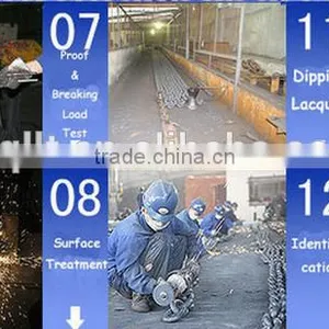 Grade U2 U3 Welded Long Link Stud Anchor Chain for Ship thumbnail-2