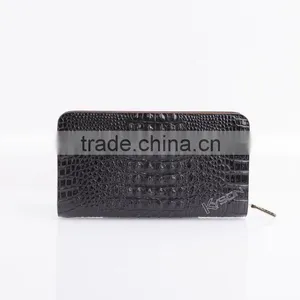 2015 New Emboss Brand Latest Design Genuine Leather Men Purses thumbnail-2