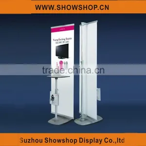 Hot Sale Poster Display Banner Stand Promotional Table thumbnail-1