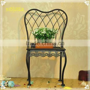Cheap Chair Display Rack and Metal Flower Planter Stand thumbnail-4
