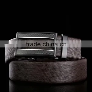 Factory Wholesale Fashion Automatic Buckle Genuine Leather Belt For Man thumbnail-1