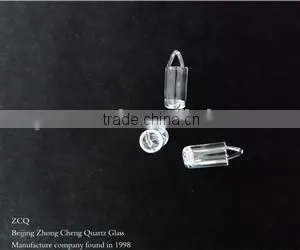 Free Shipping Beijing ZCQ Small Bucket Shape Fused Silica Crucible thumbnail-2