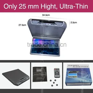 Super Slim Bus Roof Mounted Led Monitor Support Mp5/usb/sd/hdmi thumbnail-3