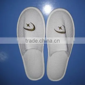 Slipper Bedroom Waffle Weave Slippers Type Hotel Slippers thumbnail-1