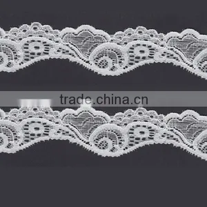 Spandex/Nylone/Lycra/Elastic Lace Trim for Wedding Dress thumbnail-1