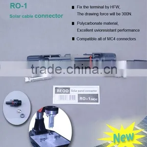 Solar Connector REOO MC4 Connector RO-1 for Photovoltaic System thumbnail-3
