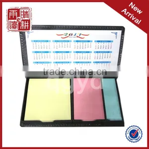 pu Leather Calendar Sticky Memo Pad thumbnail-1