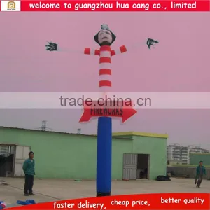 Cheap Inflatable Fly Guys Air Dancing Tube , Inflatable Air Dancer With Arrow for Advertisiment thumbnail-1