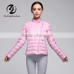 Breathable Goose Down Short Coat for Lady thumbnail-2