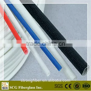 2mm, 7kv Silicone Coated Fiberglass Sleeving thumbnail-3