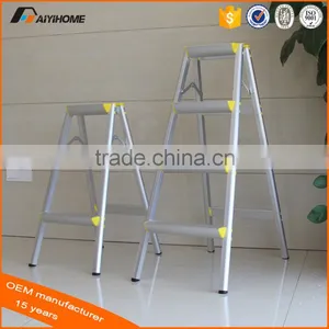 3-Foot Double Sided Foldable Portable Aluminum Step Ladder, Folding Aluminium Household Ladder Stairs thumbnail-3