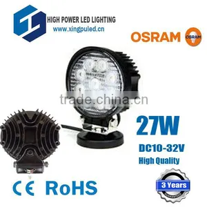2014 New Product Round 27W Led Work Light DC10-30V thumbnail-1