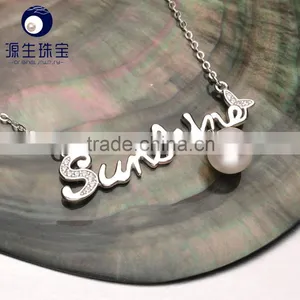 Cheap Cultured Freshwater Pearl Pendant Jewelry for Sale thumbnail-2