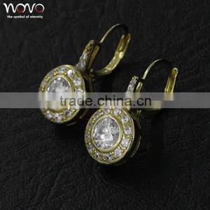 China Hot Sale Simple Gold Earring Designs for Women thumbnail-3
