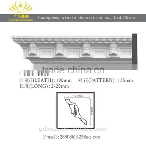 China Factory pu Carved Cornice Mouldings thumbnail-1