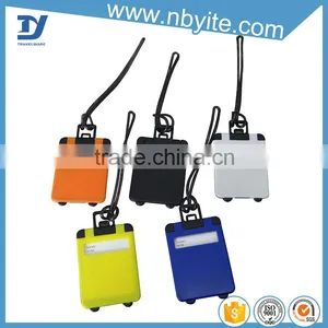 Hot Sale ABS Travel Luggage Tags Custom Different Shape Luggage Tag thumbnail-1