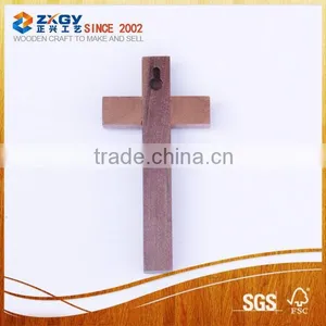 Wholesale Large Decorative Stainless Wooden Cross for Wall Decor thumbnail-1
