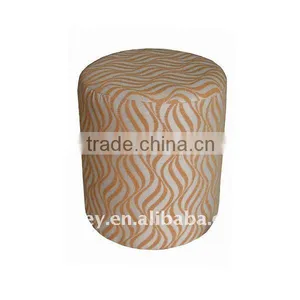 Non Woven Fabric Round Ottoman Stool thumbnail-1