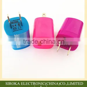 Factory Wholesale High Quality 5V 1A/1.5A US Plug AC Adapter Single USB Travel Wall Charger for Smart Mobile Phones thumbnail-2
