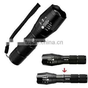 2000 Lumen Handheld Flashlight LED XML T6 Water Resistant Camping Torch Adjustable Focus Zoom Tactical Flashlight Quality Choice Mo thumbnail-3