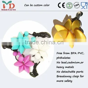 Handmade Teether Bead Jewelry/Most Popular Safe Teether Silicone Necklace Bead Landing China Manufacturer thumbnail-2
