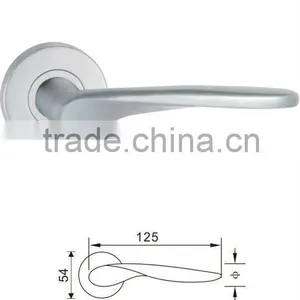 Solid Stainless Steel Door Handle, Stainless Steel Lever Handle thumbnail-1