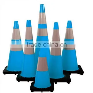 Rechargeable LED Light Traffic Cone Reflective Sleeve thumbnail-6
