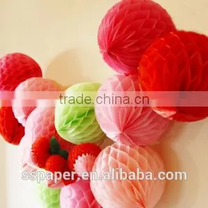 Hotsales Honeycomb Paper Ball for Decoration Wedding thumbnail-1