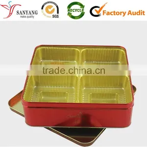 China Made Quality Metal Tin Box for Cupcake Refreshment Dessert Packaging Box Supplier's Choice thumbnail-1