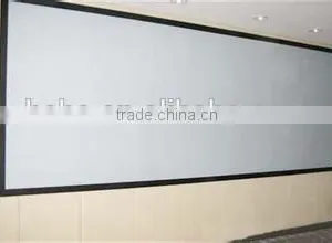 150"Aluminum Frame Fixed Projection Screen 16:9/Black Velet Fixes Frame Screen/Fixed Frame Screen thumbnail-3